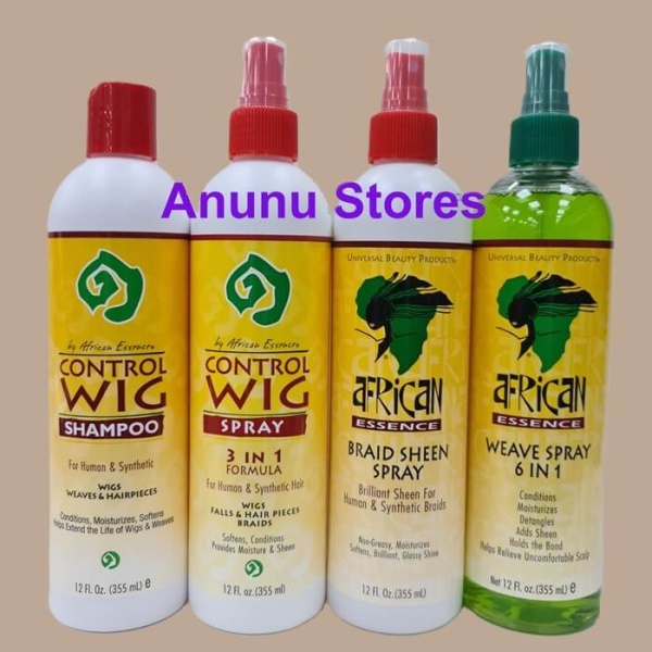 African Essence Control Wig Care Products